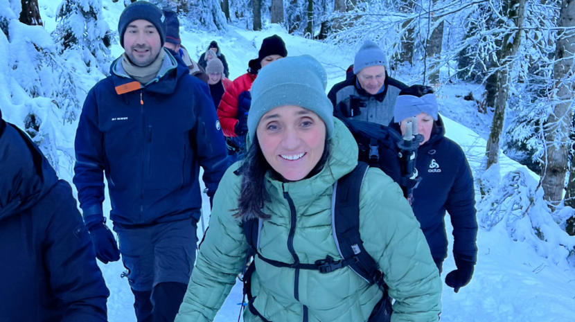 Nicole Winterwandern Rickatschwende